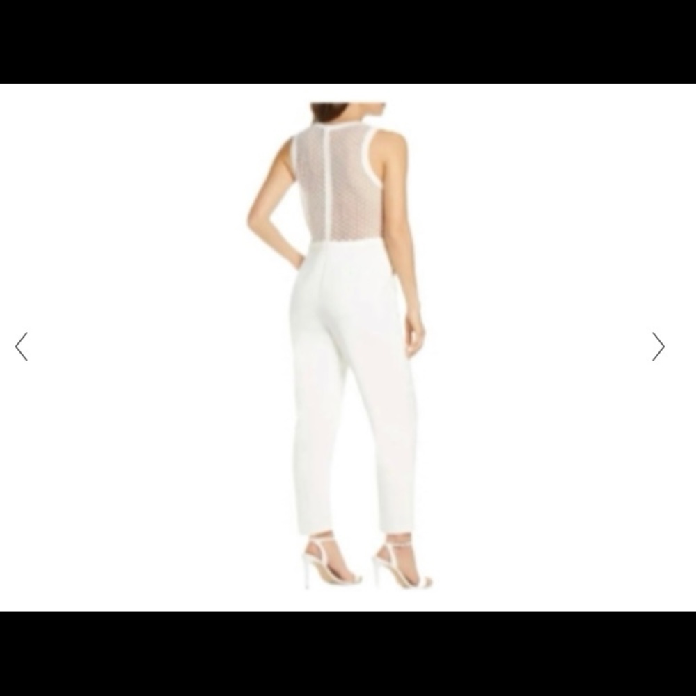 Adelante RAE Melody lace Diamond Jumpsuit 12 NWT